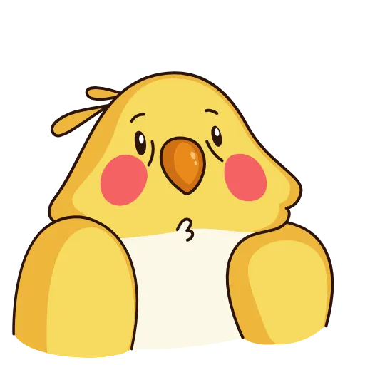 😳 Стикер «Birdie the Parrot» для Telegram