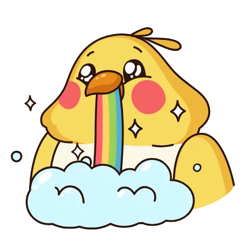 🤩 Стикер «Birdie the Parrot» для Telegram