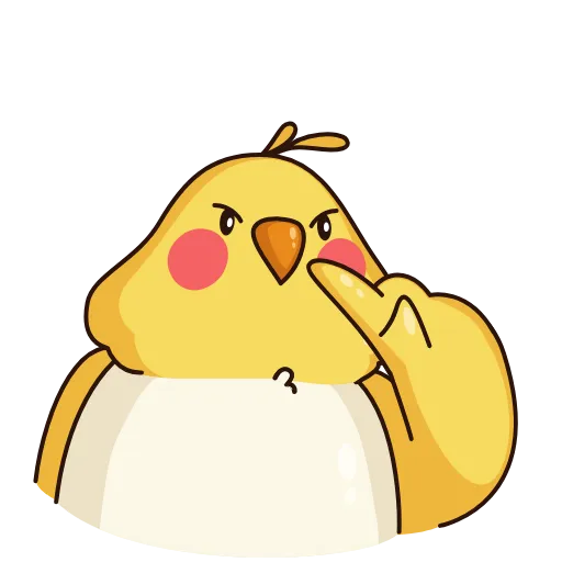😠 Стикер «Birdie the Parrot» для Telegram
