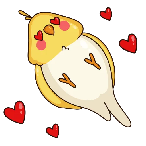 🥰 Стикер «Birdie the Parrot» для Telegram