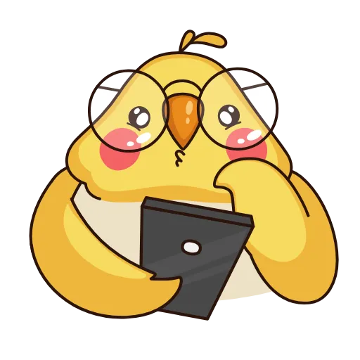 🤓 Стикер «Birdie the Parrot» для Telegram