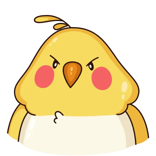 🙅‍♂ Стикер «Birdie the Parrot» для Telegram