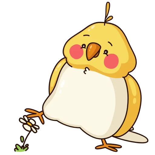 😀 Стикер «Birdie the Parrot» для Telegram