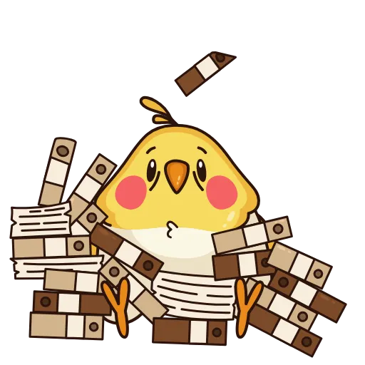 🤯 Стикер «Birdie the Parrot» для Telegram