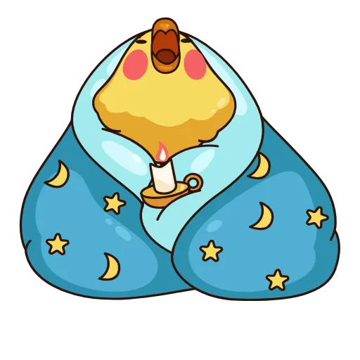 😴 Стикер «Birdie the Parrot» для Telegram