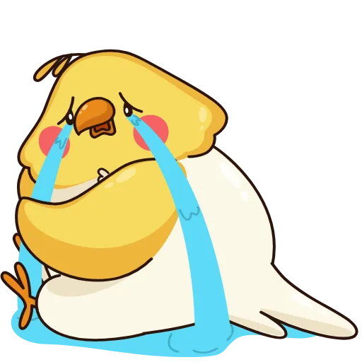 😭 Стикер «Birdie the Parrot» для Telegram