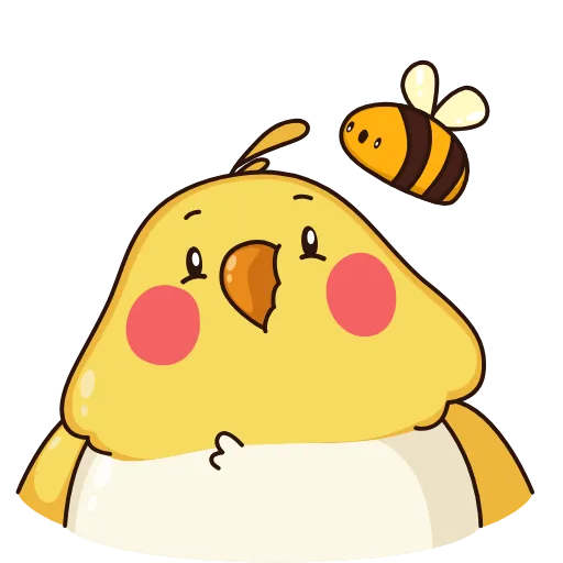 🐝 Стикер «Birdie the Parrot» для Telegram