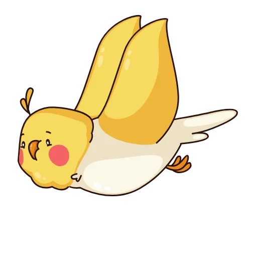 ✈️ Стикер «Birdie the Parrot» для Telegram