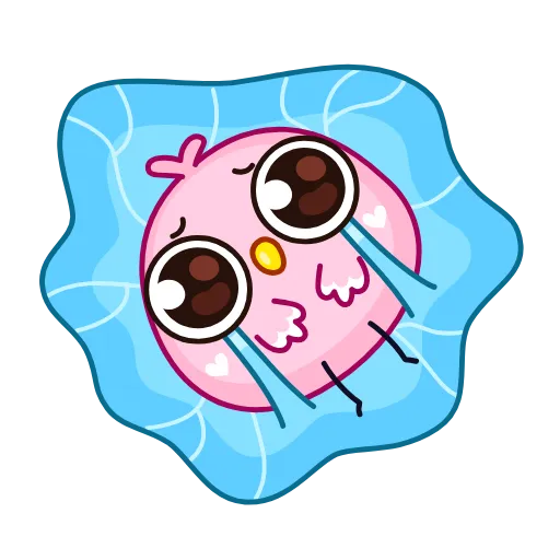 😭 Стикер «Cute bird» для Telegram