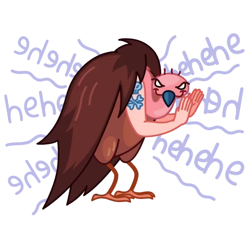 😼 Стикер «Birds» для Telegram