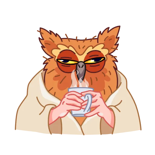 ☕️ Эмодзи «Birds» для Telegram