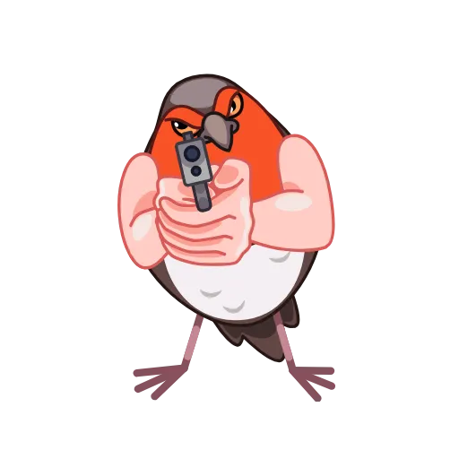 🔫 Эмодзи «Birds» для Telegram