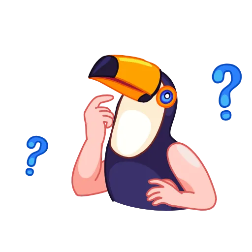 🤔 Эмодзи «Birds» для Telegram