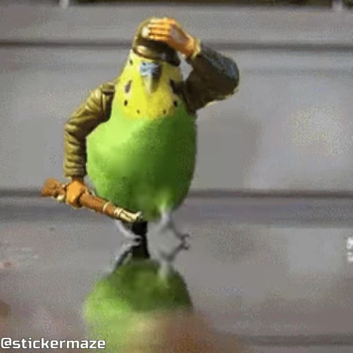 🔫 Стикер «Birds with arms Птицы с руками» для Telegram