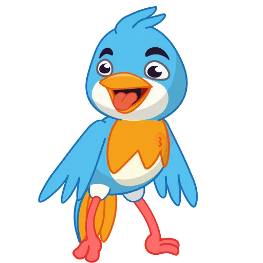 ❤️ Эмодзи «Birdy» для Telegram