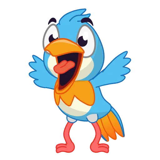 😱 Эмодзи «Birdy» для Telegram