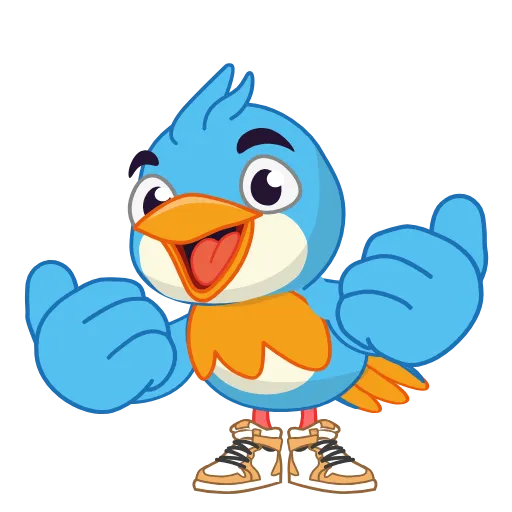 👍 Эмодзи «Birdy» для Telegram