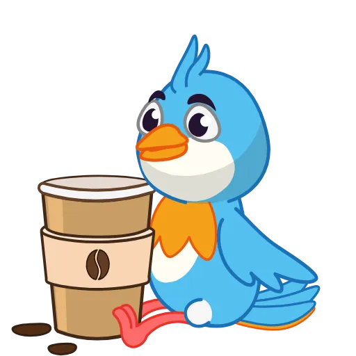 ☕️ Эмодзи «Birdy» для Telegram