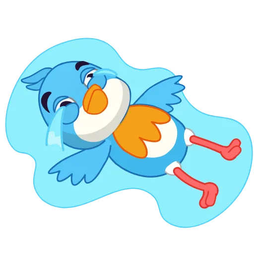 😭 Эмодзи «Birdy» для Telegram