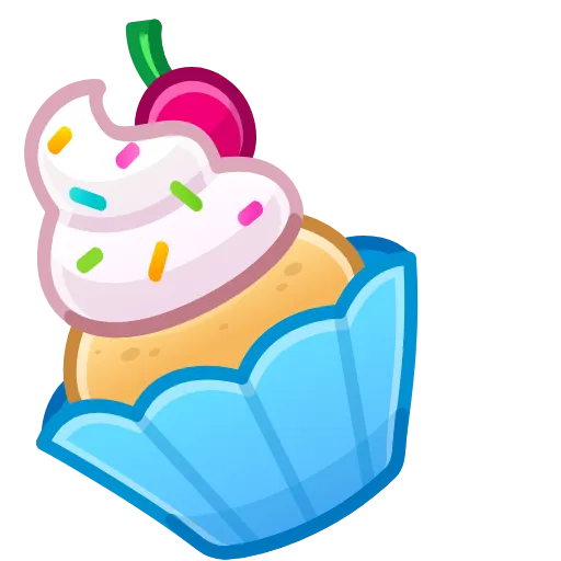 🧁 Эмодзи «birthday #cute» для Telegram