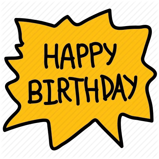 Стикерпак Birthday Collection - Great Stickers для Telegram — скачать