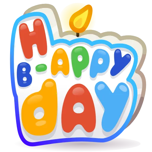 🕯 Эмодзи «birthdaytg 1» для Telegram