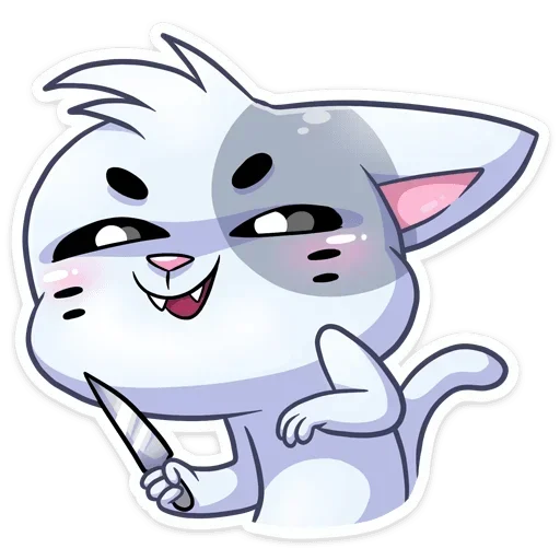 🔪 Стикер «Бисквит» для Telegram