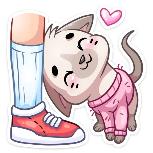 😍 Стикер «Бисквит в свитере без надписей» для Telegram