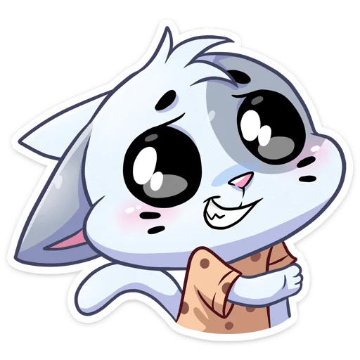 🫢 Стикер «Бисквитное печенье без надписей» для Telegram