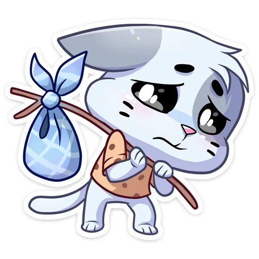 😔 Стикер «Бисквитное печенье без надписей» для Telegram