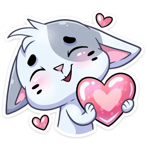 ❤️ Стикер «Бисквит в свитере» для Telegram