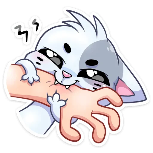 😺 Стикер «Бисквит в свитере» для Telegram