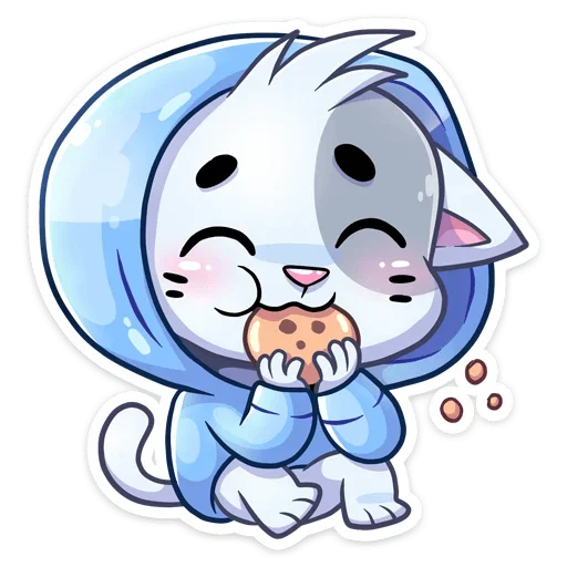 🍪 Стикер «Бисквит в свитере» для Telegram