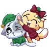 ☺️ Эмодзи «Bisk Vanilla Winter» для Telegram