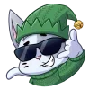 😎 Эмодзи «Bisk Vanilla Winter» для Telegram