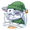 🫠 Эмодзи «Bisk Vanilla Winter» для Telegram