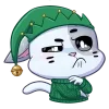 😒 Эмодзи «Bisk Vanilla Winter» для Telegram