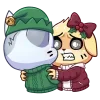 😳 Эмодзи «Bisk Vanilla Winter» для Telegram