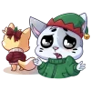 🤷 Эмодзи «Bisk Vanilla Winter» для Telegram