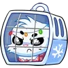 😒 Эмодзи «Новогодний Бисквит» для Telegram