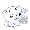 ☺ Эмодзи «Бисквит Няшечка» для Telegram