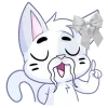 ☝ Эмодзи «Бисквит Няшечка» для Telegram