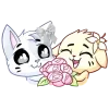 ☺ Эмодзи «Бисквит Няшечка» для Telegram