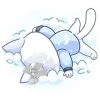 ❄ Эмодзи «Бисквит Няшечка» для Telegram