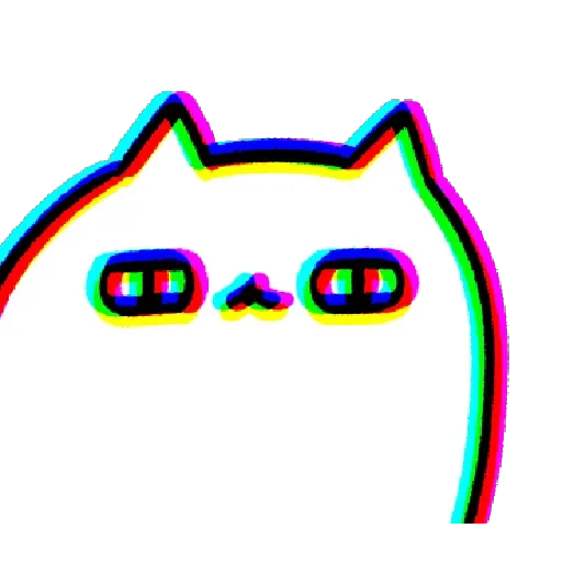 Стикерпак Bitty Cat для Telegram — скачать