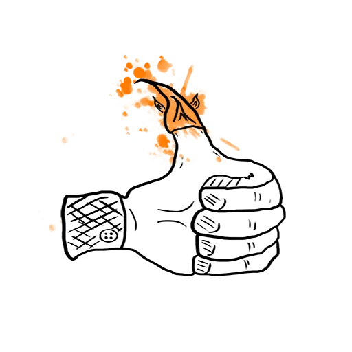 👍 Стикер «Blots» для Telegram