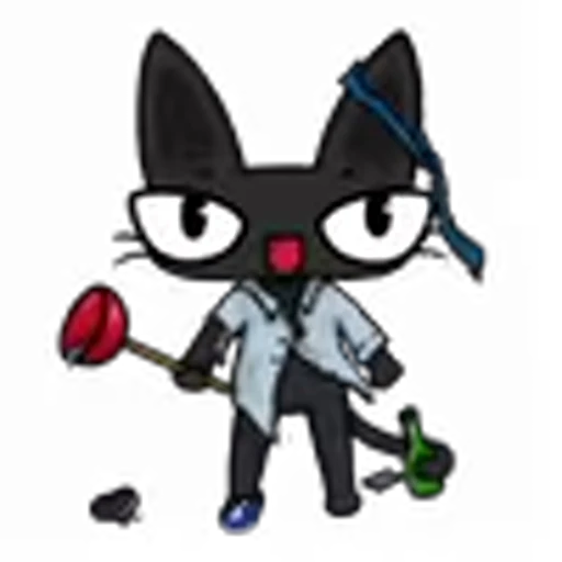 🐈‍⬛ Эмодзи «Black cat» для Telegram