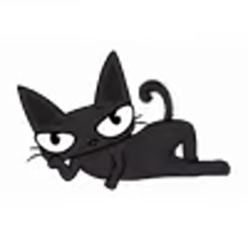 🐈‍⬛ Эмодзи «Black cat» для Telegram