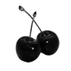 🤩 Эмодзи «Black» для Telegram