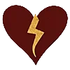 💔 Эмодзи «Black And Gold» для Telegram